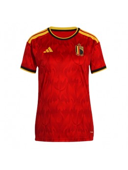 Belgien Replika Hemmakläder Dam VM 2026 Kortärmad